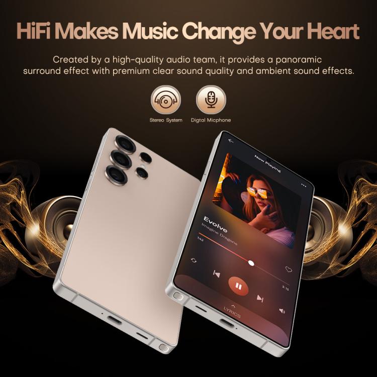 S25 Ultra / B9, 2GB+16GB, 6.75 inch Android 8.1 MTK6739 Quad Core, Network: 4G, Dual SIM, Plug:UK Plug(Titanium Silver Blue)