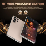 S25 Ultra / B9, 2GB+16GB, 6.75 inch Android 8.1 MTK6739 Quad Core, Network: 4G, Dual SIM, Plug:EU Plug(Titanium Silver Blue)