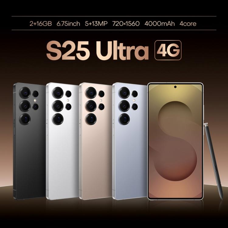 S25 Ultra / B9, 2GB+16GB, 6.75 inch Android 8.1 MTK6739 Quad Core, Network: 4G, Dual SIM, Plug:UK Plug(Titanium Black)
