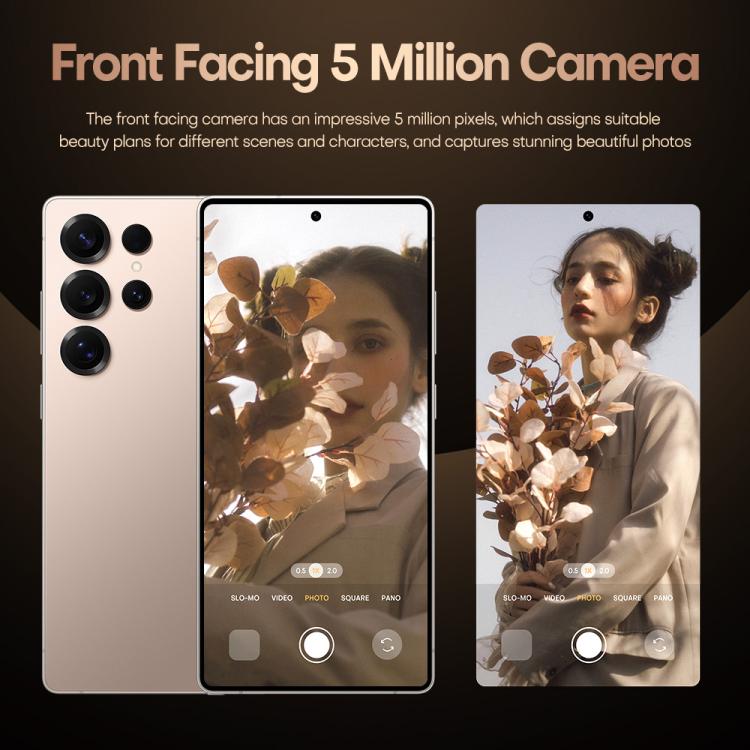 S25 Ultra / B9, 2GB+16GB, 6.75 inch Android 8.1 MTK6739 Quad Core, Network: 4G, Dual SIM, Plug:AU Plug(Titanium Black)