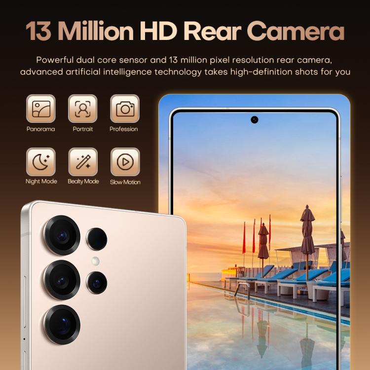 S25 Ultra / B9, 2GB+16GB, 6.75 inch Android 8.1 MTK6739 Quad Core, Network: 4G, Dual SIM, Plug:UK Plug(Titanium Black)