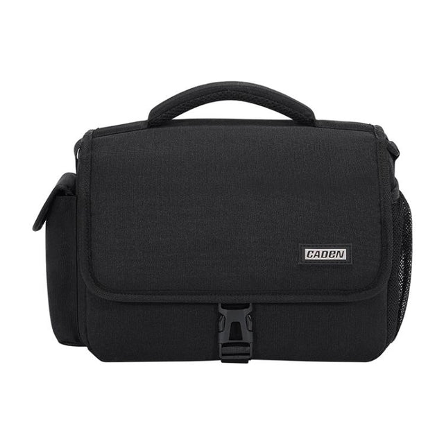 CADeN D27-1 Portable Digital Camera Bag with Strap, Size:31 x 21 x 17cm Black