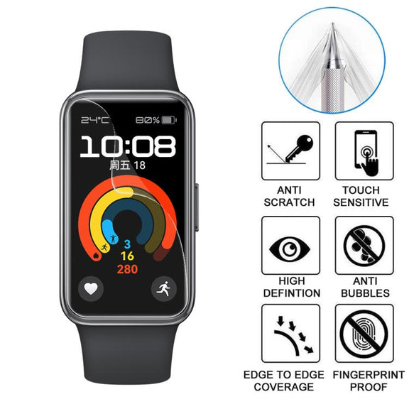 For Huawei Band 9 NFC 5pcs xDfind Soft Hydrogel Film Full Cover Front Protector