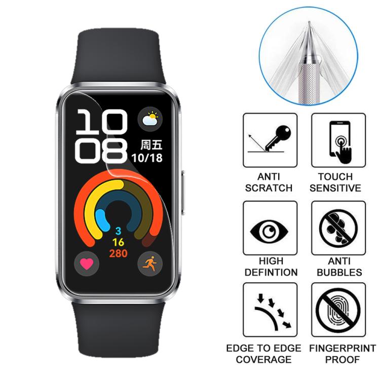For Huawei Band 10 NFC 5pcs xDfind Soft Hydrogel Film Full Cover Front Protector