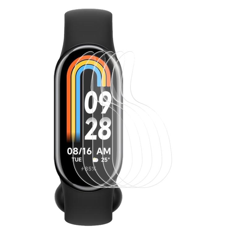 For Xiaomi Mi Band 8 NFC 5pcs xDfind Soft Hydrogel Film Full Cover Front Protector