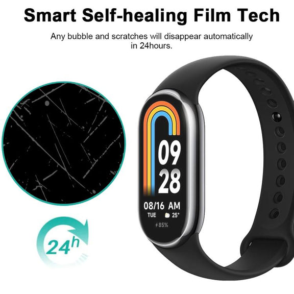 For Xiaomi Mi Band 8 NFC 5pcs xDfind Soft Hydrogel Film Full Cover Front Protector