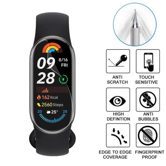 For Xiaomi Smart Band 9 NFC 5pcs xDfind Soft Hydrogel Film Full Cover Front Protector