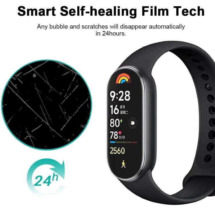 For Xiaomi Smart Band 9 NFC 5pcs xDfind Soft Hydrogel Film Full Cover Front Protector