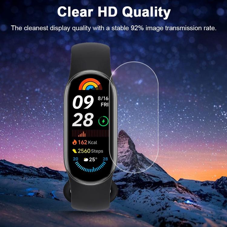 For Xiaomi Smart Band 9 NFC 5pcs xDfind Soft Hydrogel Film Full Cover Front Protector