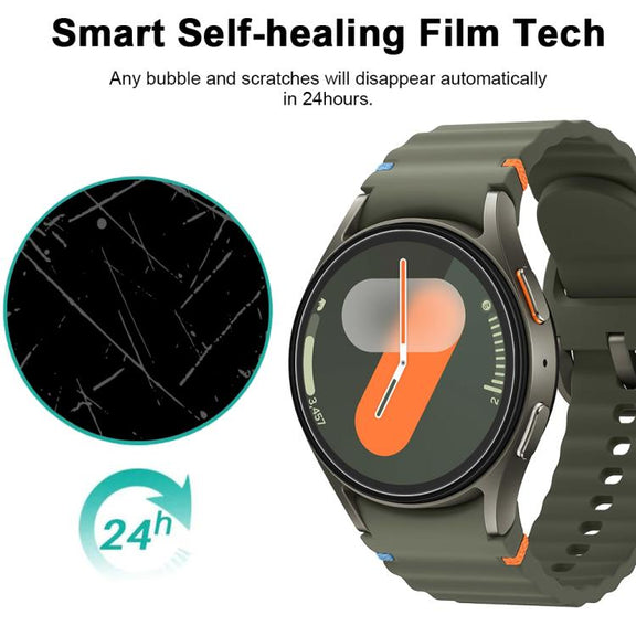 For Samsung Galaxy Watch7 44mm 5pcs xDfind Soft Hydrogel Film Full Cover Front Protector