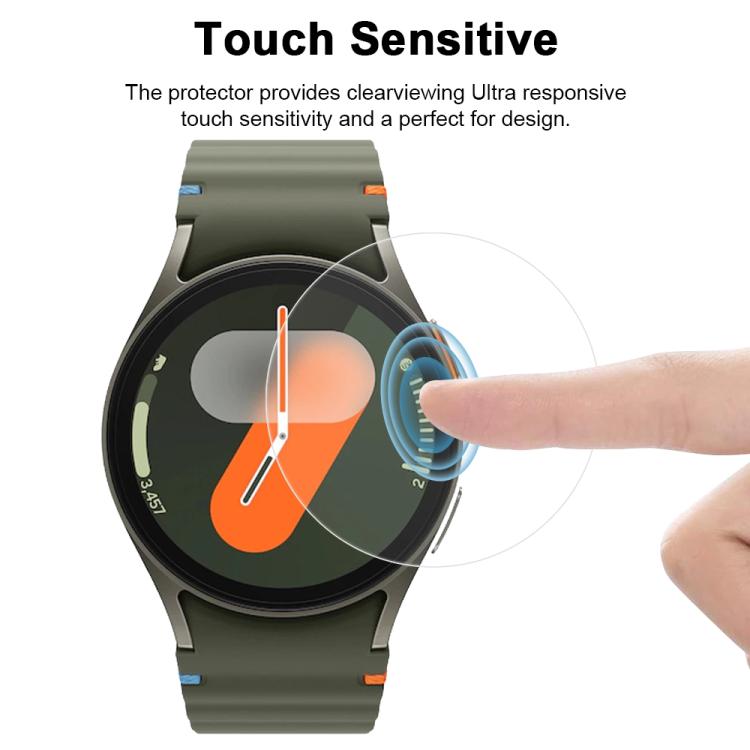 For Samsung Galaxy Watch7 44mm 5pcs xDfind Soft Hydrogel Film Full Cover Front Protector