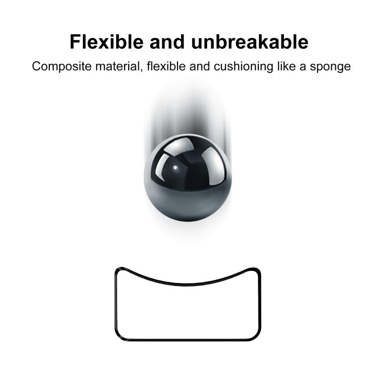 For Huawei Band 8 2pcs xDfind Curved 3D Composite Material Soft Film Screen Protector