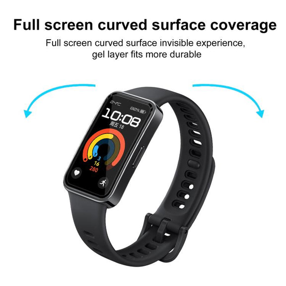 For Huawei Band 9 NFC 2pcs xDfind Curved 3D Composite Material Soft Film Screen Protector