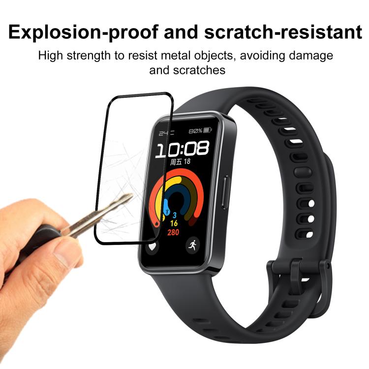 For Huawei Band 9 NFC 2pcs xDfind Curved 3D Composite Material Soft Film Screen Protector