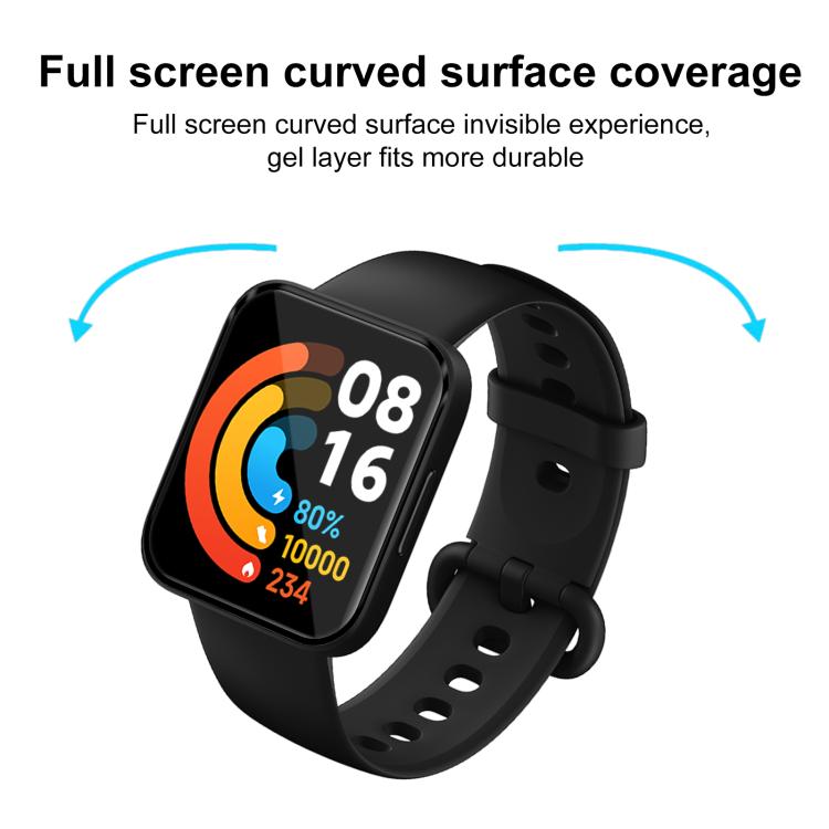For Xiaomi Redmi Watch 1 2pcs xDfind Curved 3D Composite Material Soft Film Screen Protector
