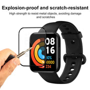 For Xiaomi Redmi Watch 1 2pcs xDfind Curved 3D Composite Material Soft Film Screen Protector