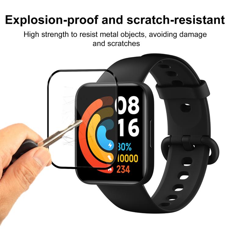 For Xiaomi Redmi Watch 1 2pcs xDfind Curved 3D Composite Material Soft Film Screen Protector