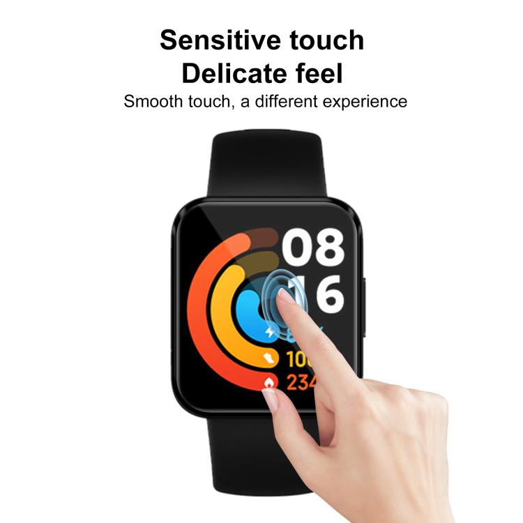 For Xiaomi Redmi Watch 1 2pcs xDfind Curved 3D Composite Material Soft Film Screen Protector