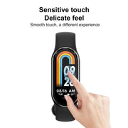 For Xiaomi Mi Band 8 NFC 2pcs xDfind Curved 3D Composite Material Soft Film Screen Protector