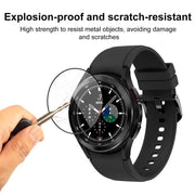 For Samsung Galaxy Watch4 Classic 42mm 2pcs xDfind Curved 3D Composite Material Soft Film Screen Protector