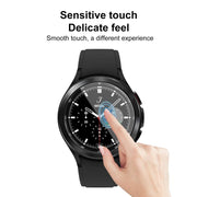 For Samsung Galaxy Watch4 Classic 46mm 2pcs xDfind Curved 3D Composite Material Soft Film Screen Protector