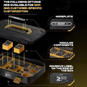 Jakemy JM-8198 135 in 1 Modular Manual Tool Box