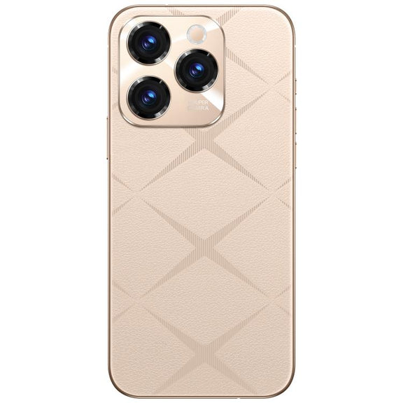 A16 Pro Max / PDA89-B, 4GB+64GB, 6.58 inch Android 10 MTK6739 Quad Core, Network: 4G, OTG, Dual SIM, Plug:AU Plug(Gold)