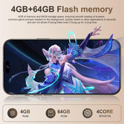 A16 Pro Max / PDA89-B, 4GB+64GB, 6.58 inch Android 10 MTK6739 Quad Core, Network: 4G, OTG, Dual SIM, Plug:UK Plug(White)