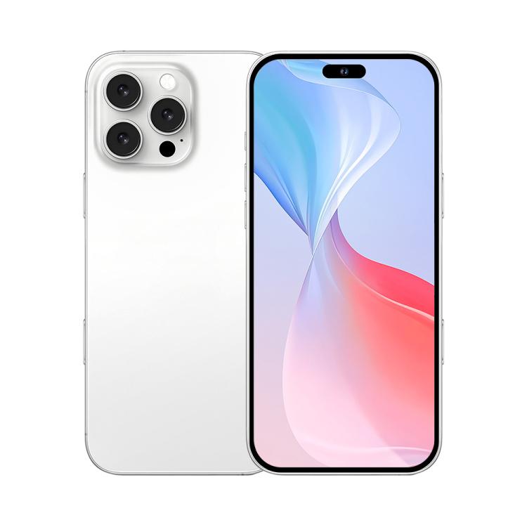 I16 Pro Max / PDQ6, 4GB+64GB, 6.58 inch Android 10 MTK6739 Quad Core, Network: 4G, Dual SIM, Plug:US Plug(White)