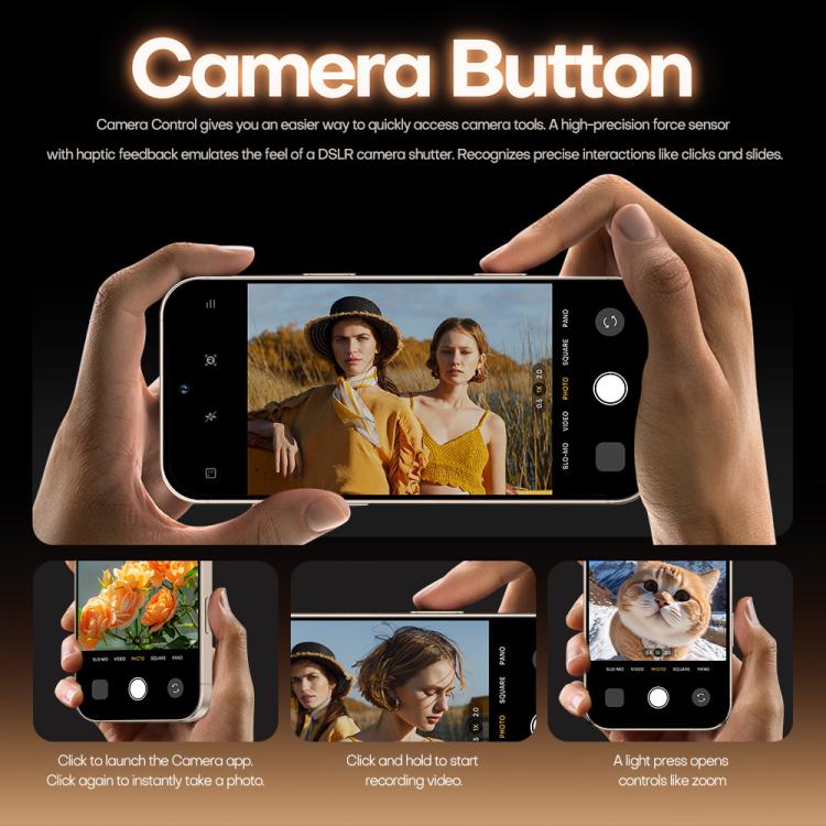 I16 Pro Max / PDQ6, 4GB+64GB, 6.58 inch Android 10 MTK6739 Quad Core, Network: 4G, Dual SIM, Plug:EU Plug(Gold)