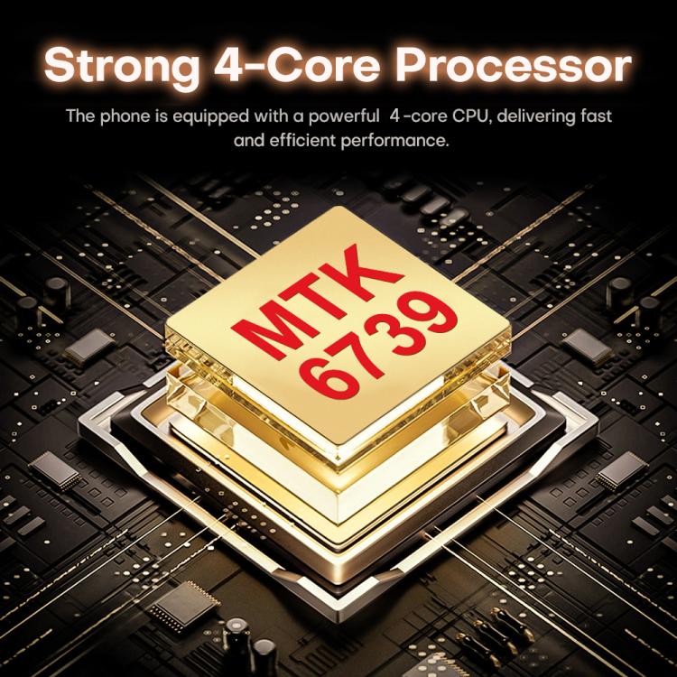 I16 Pro Max / PDQ6, 4GB+64GB, 6.58 inch Android 10 MTK6739 Quad Core, Network: 4G, Dual SIM, Plug:EU Plug(Black)