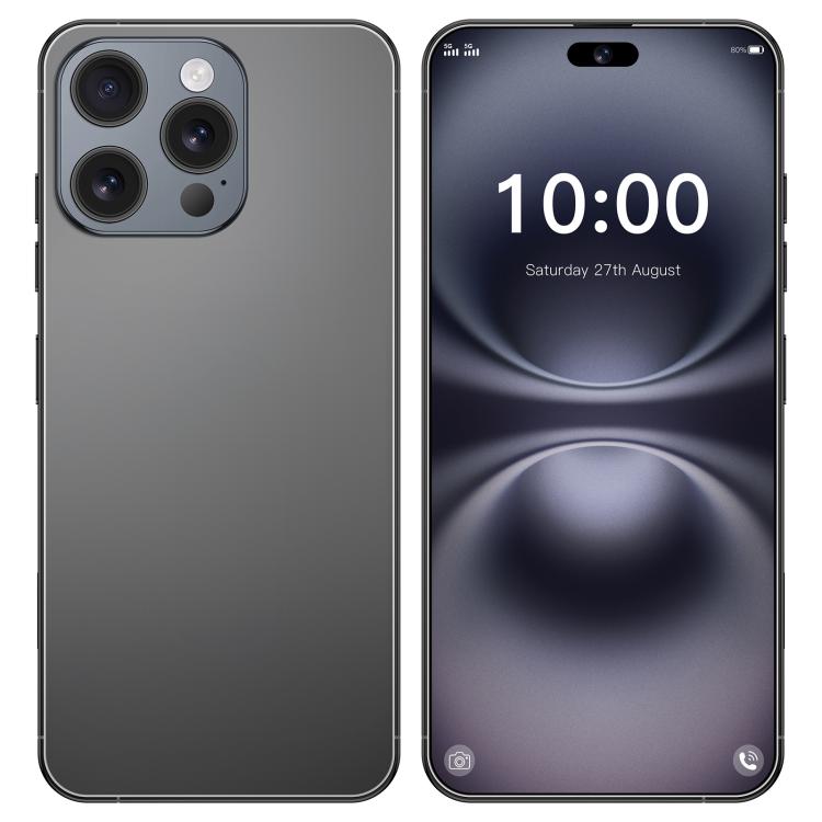 I16 Pro Max / RAi3, 3GB+64GB, 6.56 inch Android 10 MTK6739 Quad Core, Network: 4G, Dual SIM, Plug:UK Plug(Black)