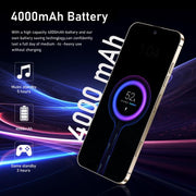 I16 Pro Max / RAi3, 3GB+64GB, 6.56 inch Android 10 MTK6739 Quad Core, Network: 4G, Dual SIM, Plug:EU Plug(Grey)