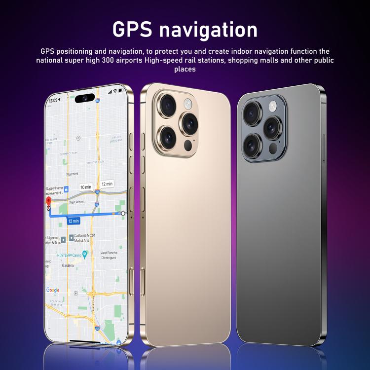 I16 Pro Max / RAi3, 3GB+64GB, 6.56 inch Android 10 MTK6739 Quad Core, Network: 4G, Dual SIM, Plug:EU Plug(Black)