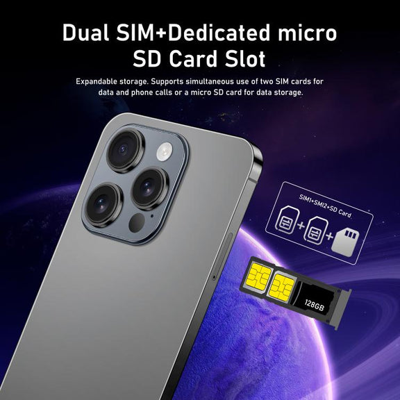I16 Pro Max / RAi3, 3GB+64GB, 6.56 inch Android 10 MTK6739 Quad Core, Network: 4G, Dual SIM, Plug:UK Plug(Black)