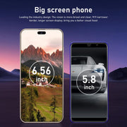 I16 Pro Max / RAi3, 3GB+64GB, 6.56 inch Android 10 MTK6739 Quad Core, Network: 4G, Dual SIM, Plug:EU Plug(White)
