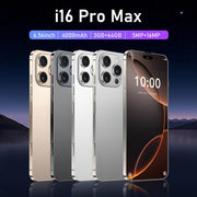 I16 Pro Max / RAi3, 3GB+64GB, 6.56 inch Android 10 MTK6739 Quad Core, Network: 4G, Dual SIM, Plug:EU Plug(Black)