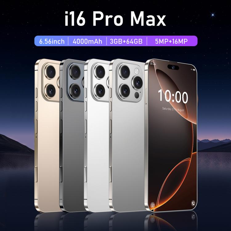 I16 Pro Max / RAi3, 3GB+64GB, 6.56 inch Android 10 MTK6739 Quad Core, Network: 4G, Dual SIM, Plug:UK Plug(Black)