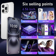 I16 Pro Max / RAi3, 3GB+64GB, 6.56 inch Android 10 MTK6739 Quad Core, Network: 4G, Dual SIM, Plug:EU Plug(White)