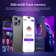 I16 Pro Max / RAi3, 3GB+64GB, 6.56 inch Android 10 MTK6739 Quad Core, Network: 4G, Dual SIM, Plug:EU Plug(Gold)