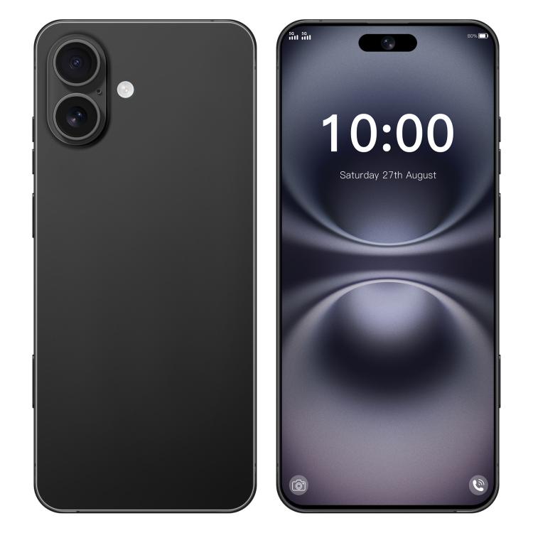 I16 Plus / RAi5, 3GB+64GB, 6.56 inch Android 10 MTK6739 Quad Core, Network: 4G, Dual SIM, Plug:AU Plug(Black)
