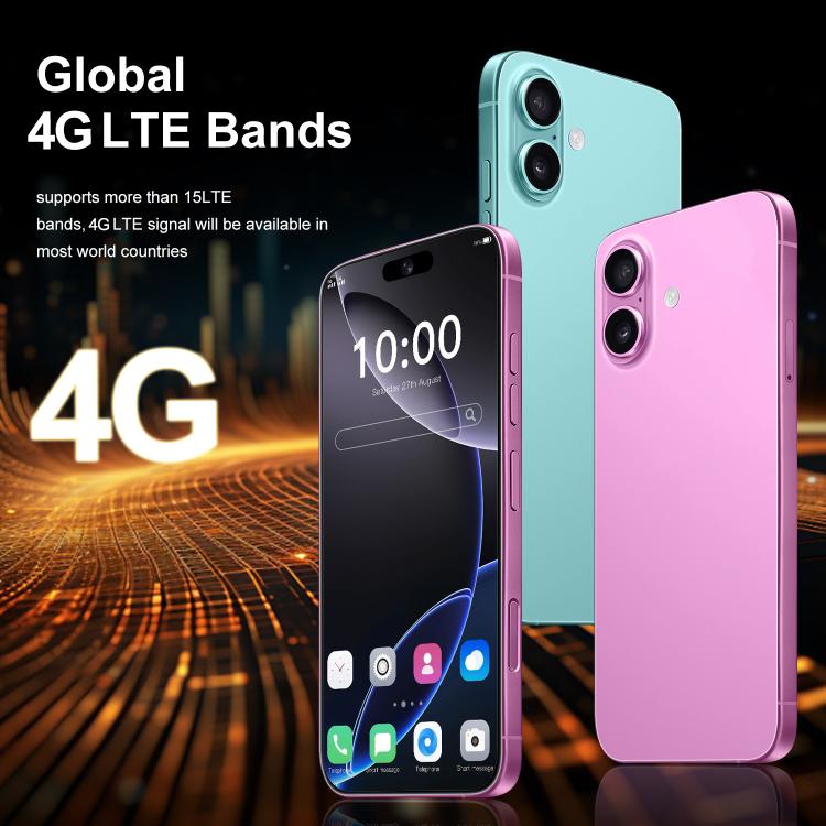 I16 Plus / RAi5, 3GB+64GB, 6.56 inch Android 10 MTK6739 Quad Core, Network: 4G, Dual SIM, Plug:EU Plug(White)