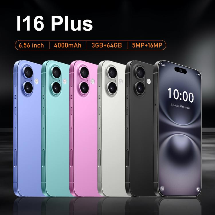 I16 Plus / RAi5, 3GB+64GB, 6.56 inch Android 10 MTK6739 Quad Core, Network: 4G, Dual SIM, Plug:AU Plug(Green)