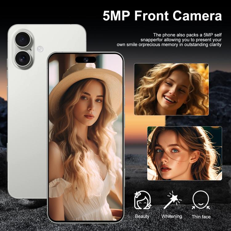 I16 Plus / RAi5, 3GB+64GB, 6.56 inch Android 10 MTK6739 Quad Core, Network: 4G, Dual SIM, Plug:US Plug(Pink)