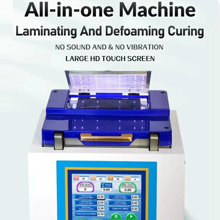 YYD YD-636 UV Curing Laminating Defoaming All-in-One, Plug:UK Plug