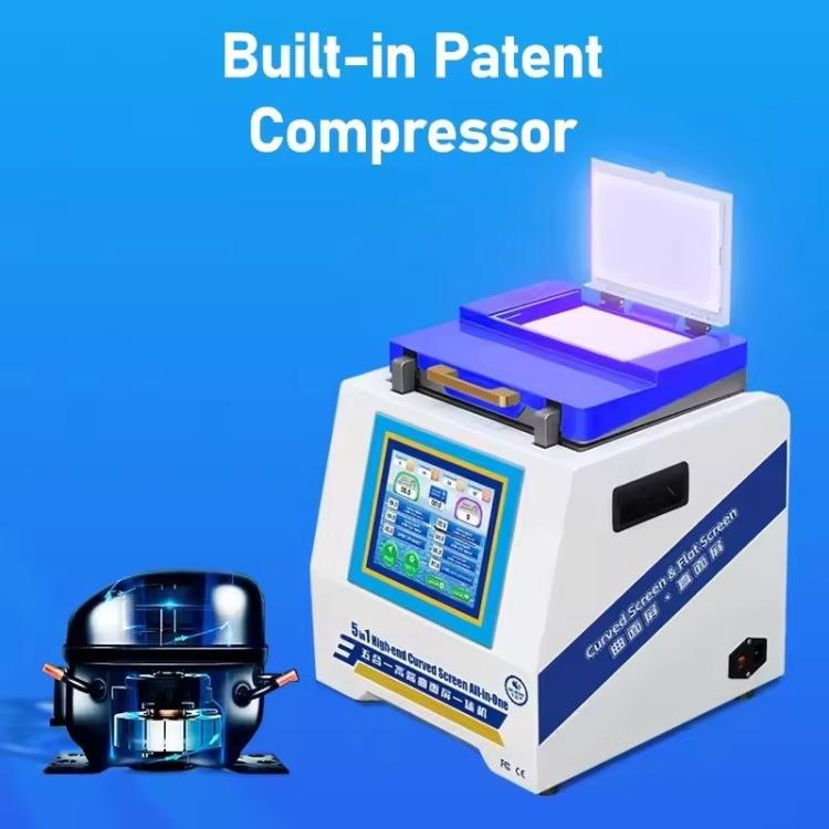 YYD YD-636 UV Curing Laminating Defoaming All-in-One, Plug:EU Plug