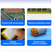 Mechanic 400 Degrees Celsius High-temperature Resistant PCB Battery Repair Tape, Size:10mm x 35m