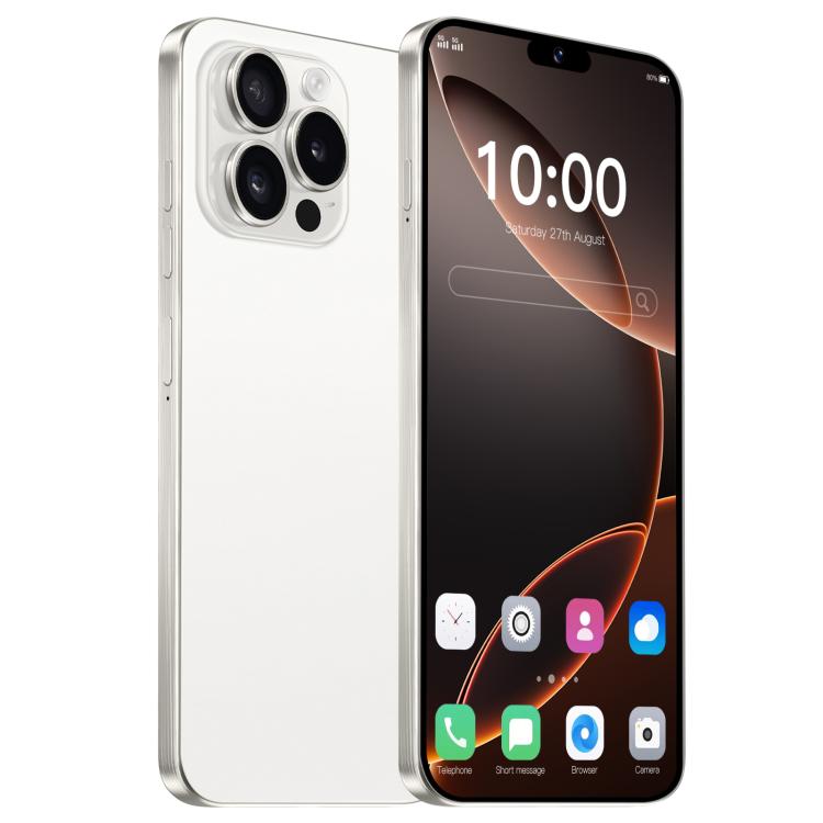I16 Pro Max / ZPT93, 2GB+16GB, 6.26 inch Android 8.1 MTK6737 Quad Core, Network: 4G, Dual SIM, Plug:US Plug(White)