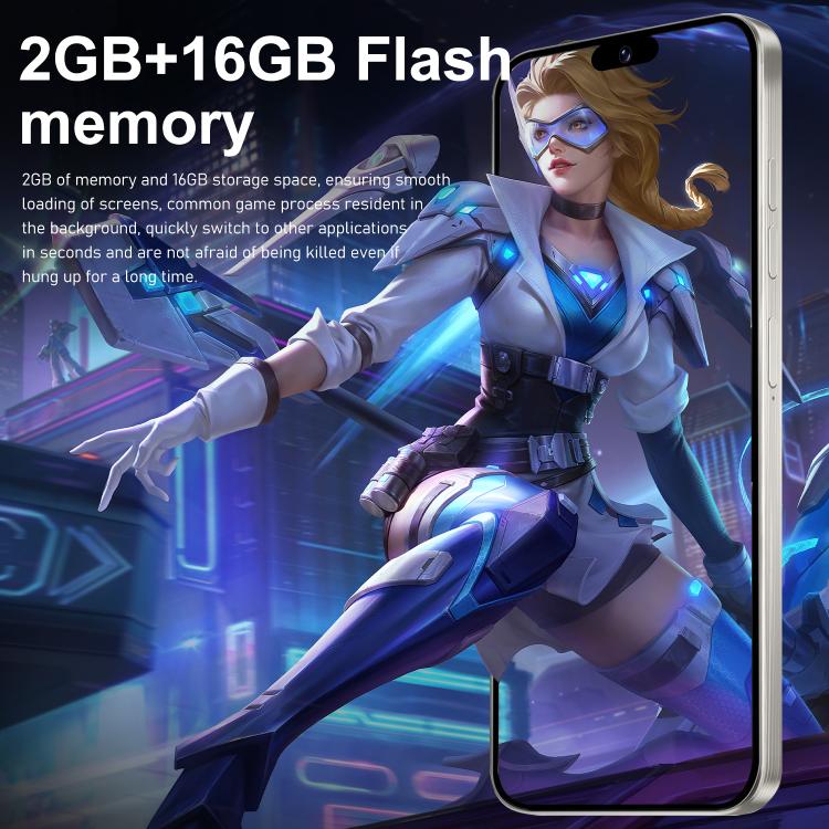 I16 Pro Max / ZPT93, 2GB+16GB, 6.26 inch Android 8.1 MTK6737 Quad Core, Network: 4G, Dual SIM, Plug:US Plug(Black)