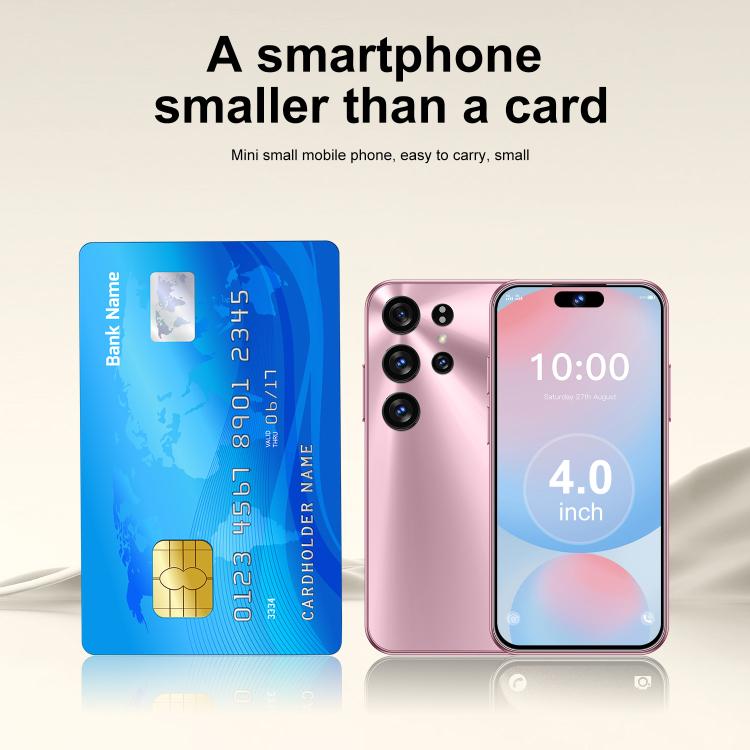 S25 Mini / ZKM10, 2GB+16GB, 4.0 inch Android 10 MTK6580M Quad Core, Network: 3G, Dual SIM(Gold)